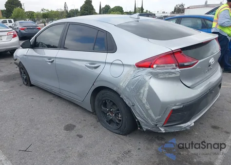 2022 Hyundai Ioniq Hybrid Blue from USA, damaged, VIN KMHC65LC2NU284905